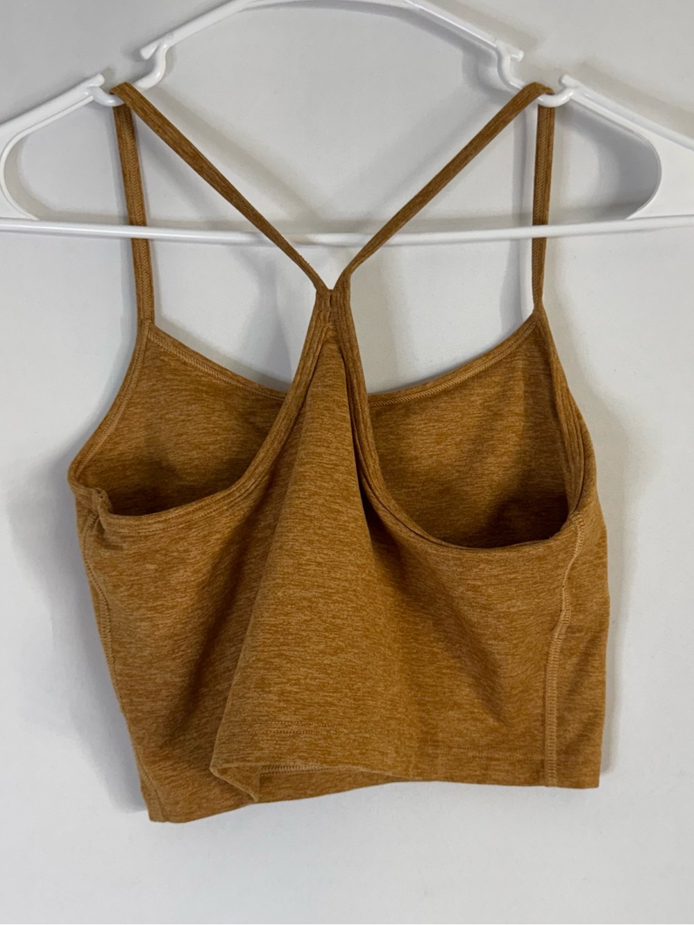 aerie Cropped Slim Cami Tank - Caramel - Picture 3 of 6